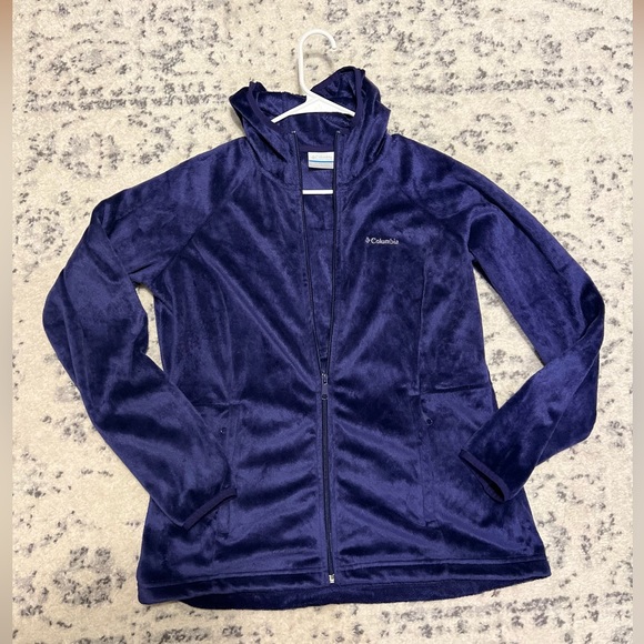 Columbia Jackets & Blazers - Columbia Zip Up Hoodie Purple Plush - Large, Women’s